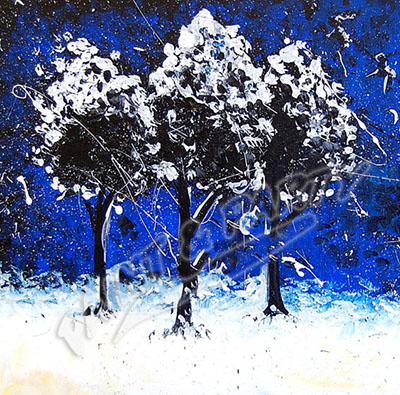 Snowy Trees-Encore Class