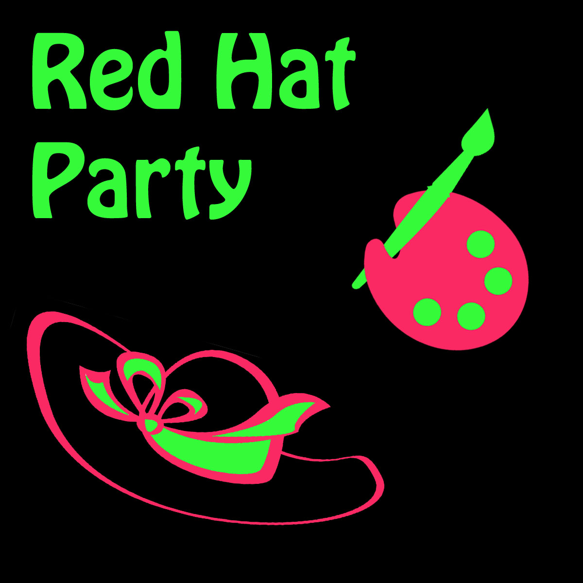 Cayenne Peppers Red Hatters Party