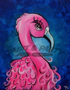 Pink Flamingo AN078