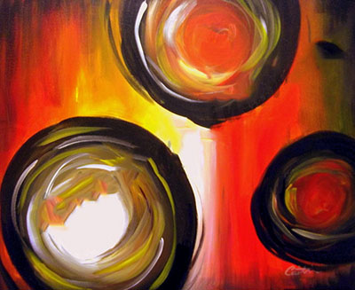*Special*  Only $25!   Abstract Circles