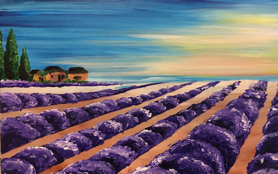 $20 SPECIAL: Lavender Fields 7:00 pm-9:00 pm